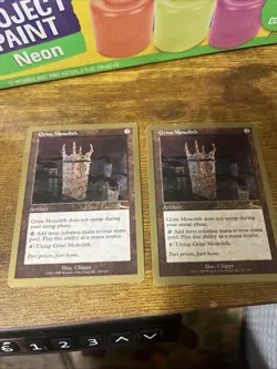 Grim Monolith X 2 - 1999 Kai Budde (ULG) World Championship Decks Regular - Image 1