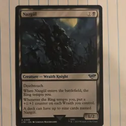Nazgul Universes Beyond LOTR Regular Uncommon Creature Black Wizards English - Image 1