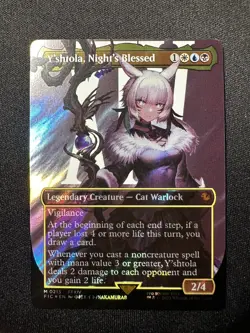 Y'shtola, Night's Blessed (Borderless) (Surge Foil) Commander:Final Fantasy Foil - Image 4