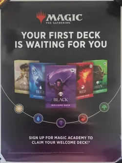 Welcome Deck Poster: Magic the Gathering ( MTG) - Image 1