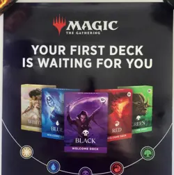 Welcome Deck Poster: Magic the Gathering ( MTG) - Image 3