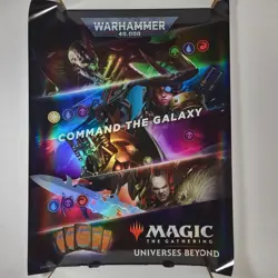 (New Foil) Warhammer 40K Promo Poster: Magic the Gathering MTG 18x24 - Image 1