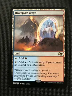 Riverpyre Verge Aetherdrift Regular NM-M Unplayed MTG 0260 - Image 1