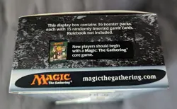 Vintage 2004 MTG DARKSTEEL Limited Edition Black Bordered EMPTY Booster Box - Image 3
