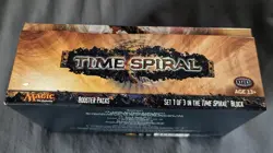 Vintage 2007 MTG TIME SPIRAL Limited Edition Black Bordered Booster EMPTY Box - Image 2
