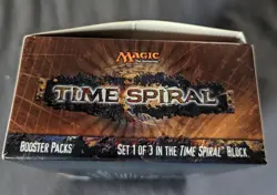 Vintage 2007 MTG TIME SPIRAL Limited Edition Black Bordered Booster EMPTY Box - Image 3