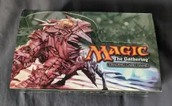 Vintage 2004 MTG FIFTH DAWN Limited Edition Black Bordered EMPTY Booster Box - Image 1