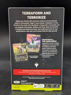 Lot (4) MTG Edge Of Eternities World Shaper Commander Decks Sealed w/ Open Case - Image 3