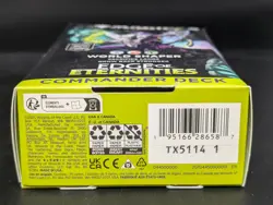 Lot (4) MTG Edge Of Eternities World Shaper Commander Decks Sealed w/ Open Case - Image 4