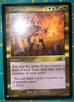 Coalition Victory Timeshifted Regular 91/121 - Image 1