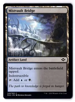 Mistvault Bridge NM* Modern Horizons 2 ENGLISH 249/332 mtg -UnltdCards - Image 1