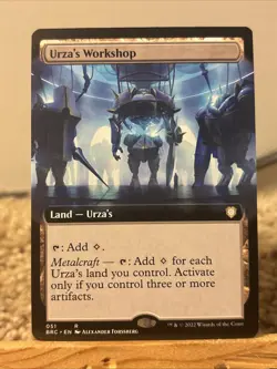 Urza's Workshop (Extended Art) Commander: the Brothers' War Regular - Image 1