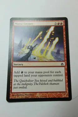 MTG Mana Geyser x1- -Fifth Dawn-Lightly Played - Image 1
