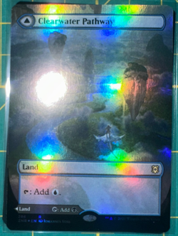 Clearwater Pathway (Borderless) Zendikar Rising Foil 286 - Image 2