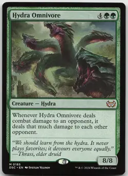 Hydra Omnivore 185 Mythic Commander: Duskmourn: House of Horror NM MTG - Image 1