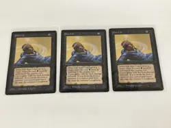 Magic The Gathering - Beta Edition - Drain Life Lot Of 3 - Image 1