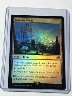 Starting Town Foil Final Fantasy R 0289 Magic The Gathering NM - Image 1