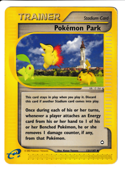 Pokemon Park Uncommon Aquapolis 131/147 MP - Image 1