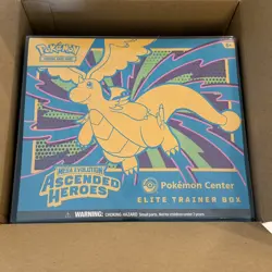 New & Sealed TCG: Ascended Heroes Pokemon Center ETB In hand - SMALL TEAR - Image 1
