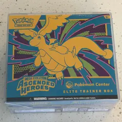 New & Sealed TCG: Ascended Heroes Pokemon Center ETB In hand - SMALL TEAR - Image 2