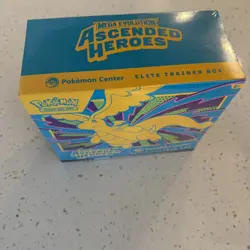 New & Sealed TCG: Ascended Heroes Pokemon Center ETB In hand - SMALL TEAR - Image 4