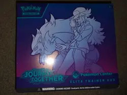 Pokemon TCG Journey Together Pokemon Center Elite Trainer Box PC ETB New Sealed - Image 1