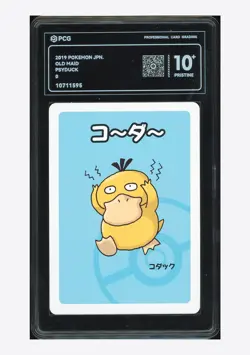 Pokemon PCG 10 PRISTINE Psyduck 2019 Old Maid Japanese - Image 1