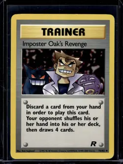 Pokemon TCG Trainer Team Rocket 1st Edition #76 - Image 1
