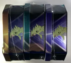 Pokemon 3x - Triple Whammy Tins Darkrai Slaking Tyranitar Factory Sealed Art Set - Image 5