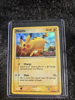 Pokemon TCG Pikachu EX Power Keepers 57/108 Reverse Holo Common - Image 1