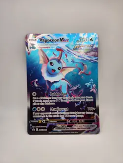JUMBO Vaporeon VMAX SWSH182 Pokemon TCG NM/M - Image 1