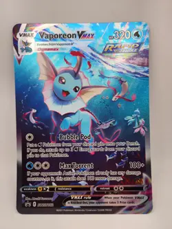 JUMBO Vaporeon VMAX SWSH182 Pokemon TCG NM/M - Image 2