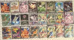 Lot of 24 EX, Full Art, Pokemon Cards TCG Near Mint - Image 1