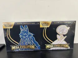 Pokemon Mega Evolution Lucario and Gardevoir Elite Trainer Box (Brand New) - Image 1