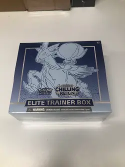 Pokemon Sword and Shield Chilling Reign Elite Trainer Box ETB Sealed New Nice! - Image 1