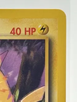 Pokemon Pikachu 87/130 Base Set Unlimited Electric Mouse Pokemon LP - Image 2
