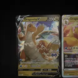 Pokemon TCG GO Dragonite V SWSH235 VSTAR SWSH236 049/078 Holo 🔥Promo Lot 🔥 - Image 2