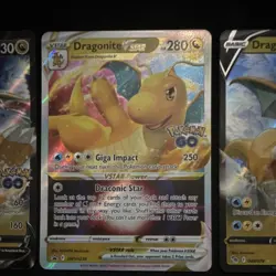 Pokemon TCG GO Dragonite V SWSH235 VSTAR SWSH236 049/078 Holo 🔥Promo Lot 🔥 - Image 3