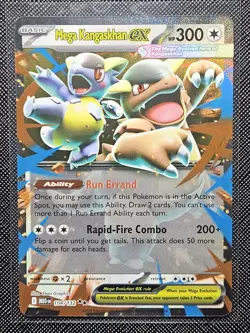 Pokemon TCG Mega Kangaskhan EX 104/132 Mega Evolutions Double Rare-NM - Image 1