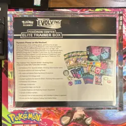 Pokemon Center Evolving Skies Elite Trainer Box ETB Booster Packs Sealed w/ case - Image 2