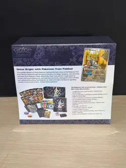 PALDEAN FATES POKEMON CENTER EXCLUSIVE ELITE TRAINER BOX ETB FACTORY SEALED - Image 2