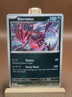 LP Eternatus 069/094 Phantasmal Flames Reverse Holo Pokemon - Image 1