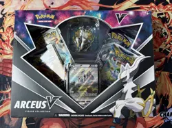 Pokemon TCG Arceus V Figure Collection Sealed 820650850165 - Image 1