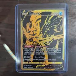 Zacian V Pokemon Sword Shield SWSH076 SEALED Black Star Promo Sealed NM - Image 1