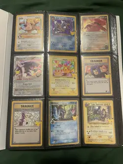 Pokemon Collection Binder - Celebrations- Birthday Pikachu - Other Full Arts - Image 2