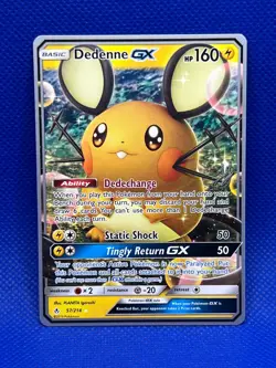 Pokemon Tcg Dedenne GX 57/214 World Championships 2019 - Image 1