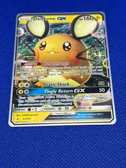 Pokemon Tcg Dedenne GX 57/214 World Championships 2019 - Image 2