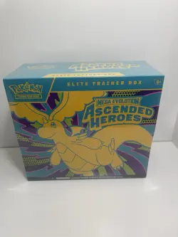 Pokemon Ascended Heroes ETB Elite Trainer Box + Larry's Komala Blister pack - Image 2