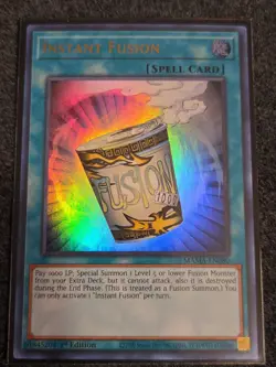 Yugioh Instant Fusion MAMA-EN080 Ultra Rare 1st Ed NM - Image 1