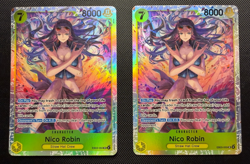 x2 One Piece TCG Nico Robin EB03-055 SR Foil Extra Booster Heroines English NM - Image 1